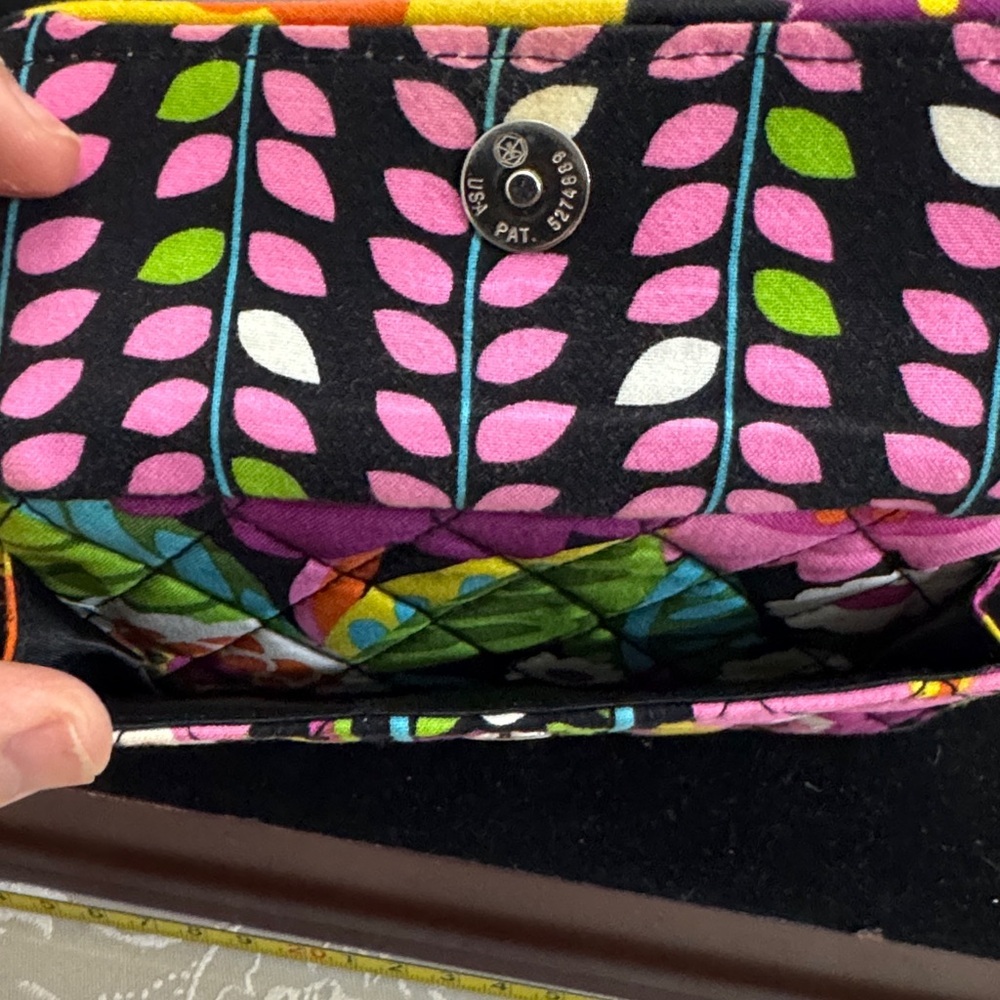 Vera Bradley Floral Patchwork Wristlet - Picture 6 of 7